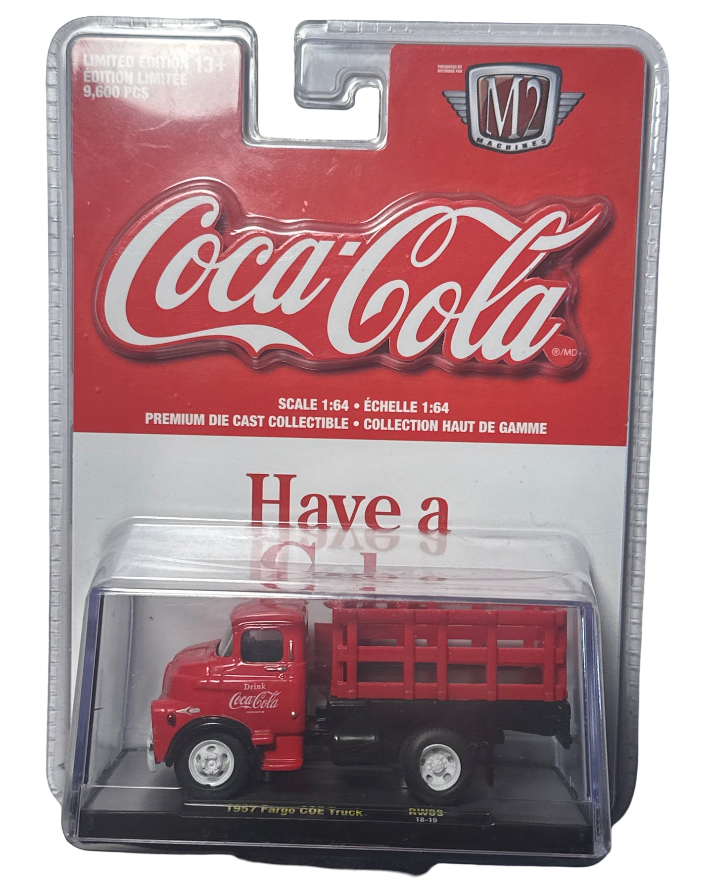 M2Machines Coca Cola Series 1957 Fargo COE Truck RWO3