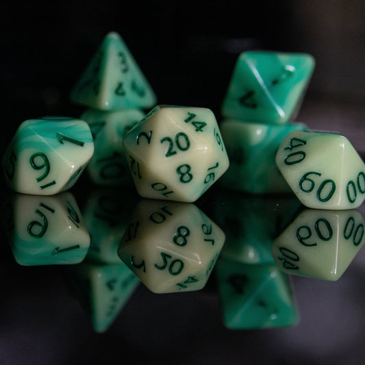 Ectoplasm Acrylic Dice Set