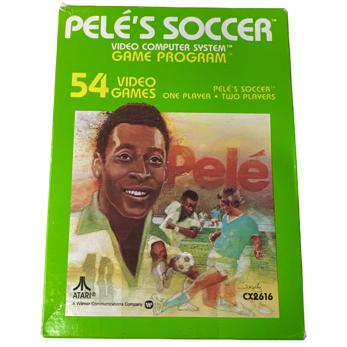 Pele's Soccer - Atari 2600 - Golden Apple Comics