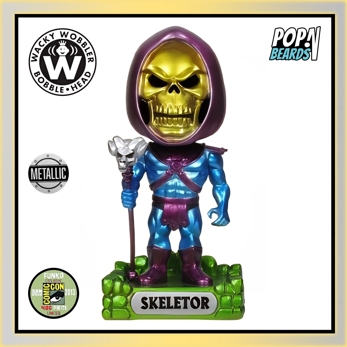 Wacky Wobbler: Retro Toys (MOTU), Skeletor (MT) (480 PCS) Exclusive