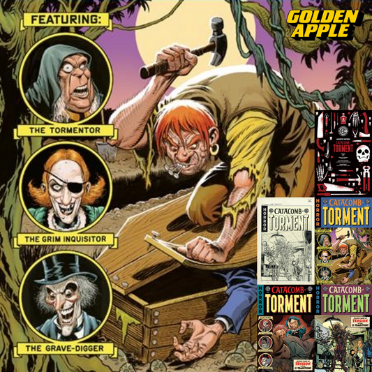 Ec Catacomb Of Torment #10 A1 Cover Set Of 5 1:10 1:20 1:50 (04/15/2026) Oni - Golden Apple Comics