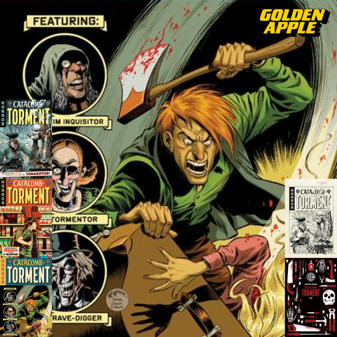 Ec Catacomb Of Torment #11 A1 Cover Set Of 5 1:10 1:20 1:50 (05/20/2026) Oni - Golden Apple Comics