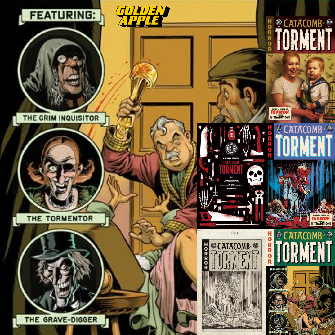 Ec Catacomb Of Torment #8 A1 Cover Set Of 5 1:10 1:20 1:50 (02/18/2026) Oni