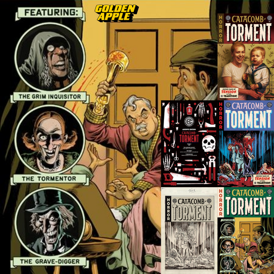 Ec Catacomb Of Torment #8 A1 Cover Set Of 5 1:10 1:20 1:50 (02/18/2026) Oni