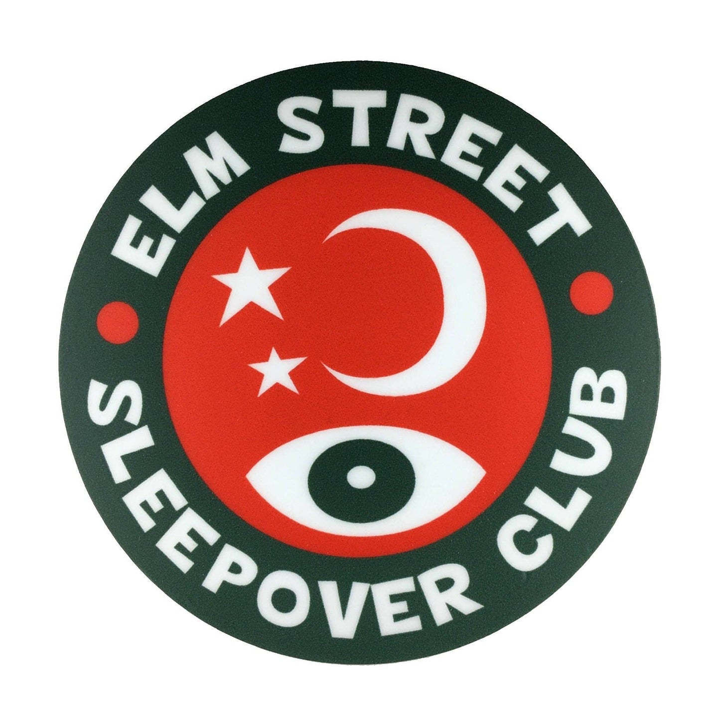 Elm Street Sleepover Club Circle Sticker - Golden Apple Comics