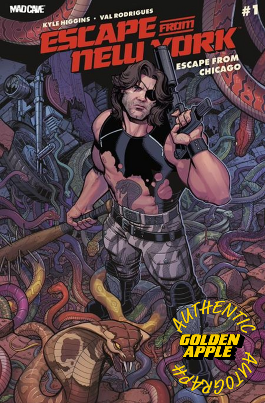 Escape From New York Escape From Chicago #1 E Dan Panosian Foil Variant SIGNED Kyle Higgins (09/23/2026) Mad Cave