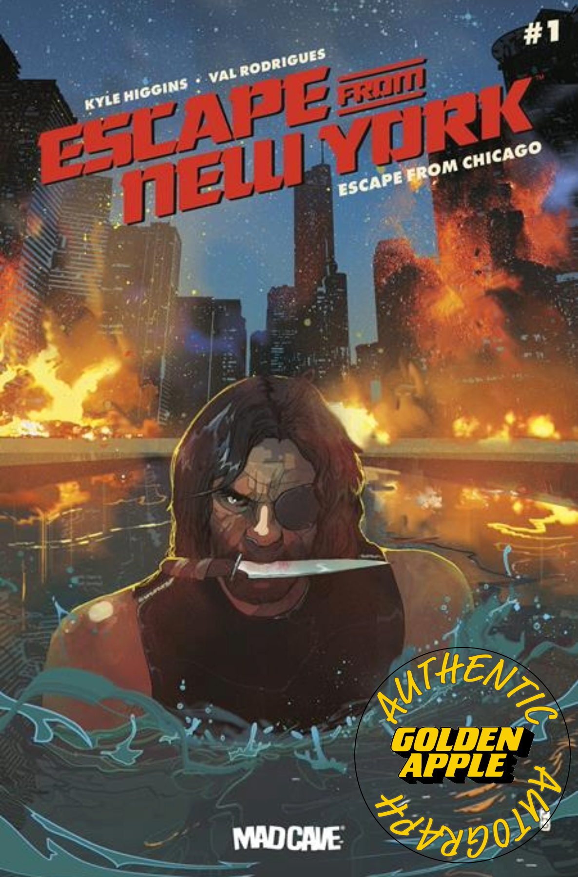 Escape From New York Escape From Chicago #1 D Christian Ward Variant SIGNED Kyle Higgins (09/23/2026) Mad Cave