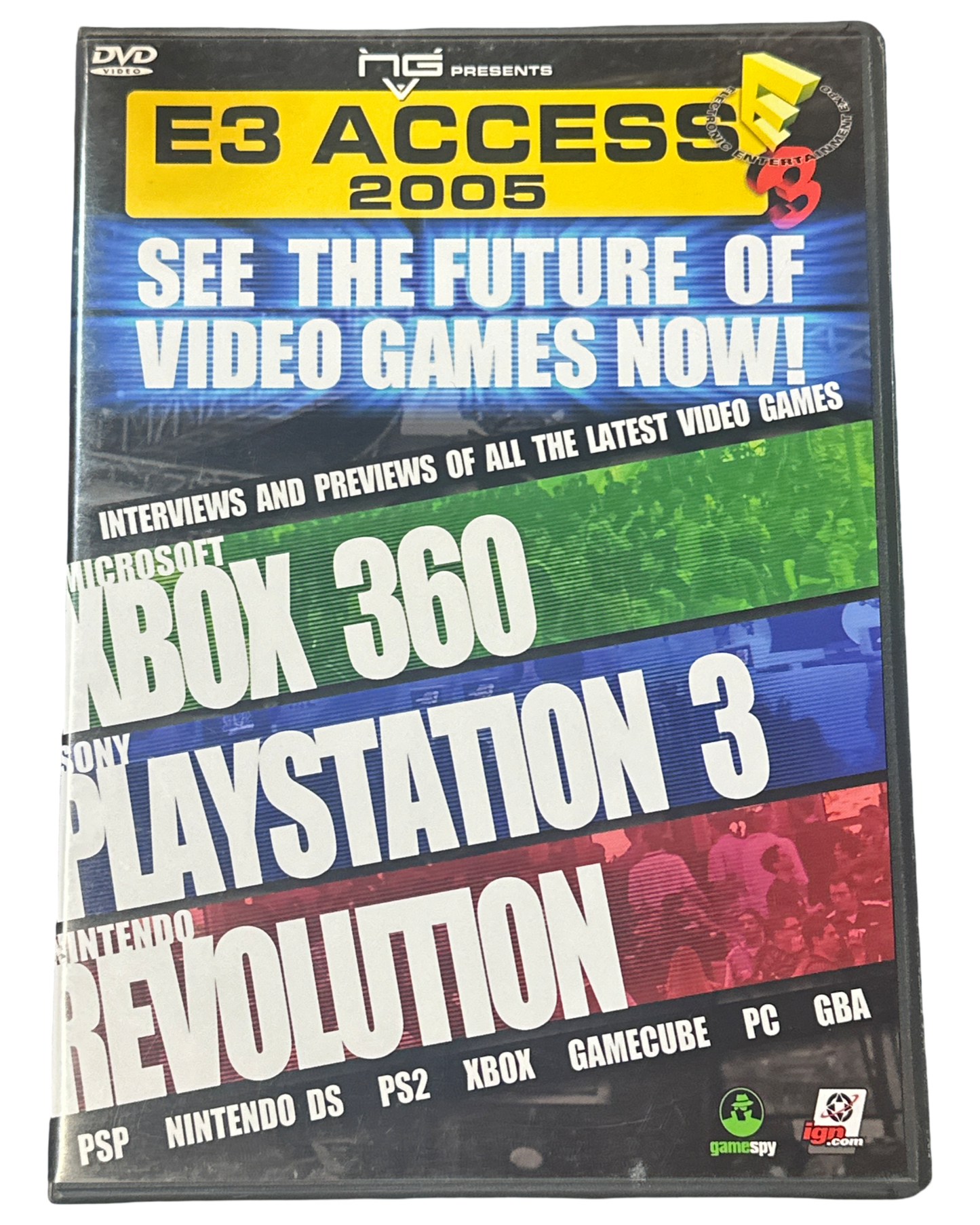 2005 E3 Access: The Future of Video Games (DVD, 4-Disc Set, 2005)