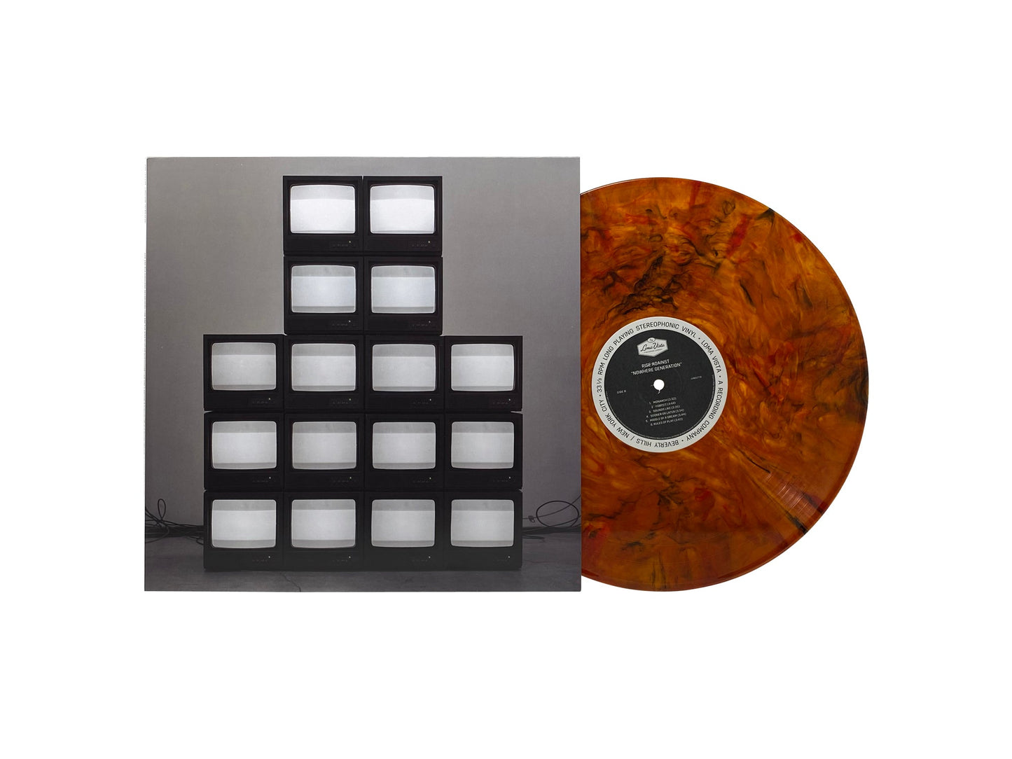 Rise Against - Nowhere Generation (Limited Edition Flame Colored Vinyl) [New Without Shrink]