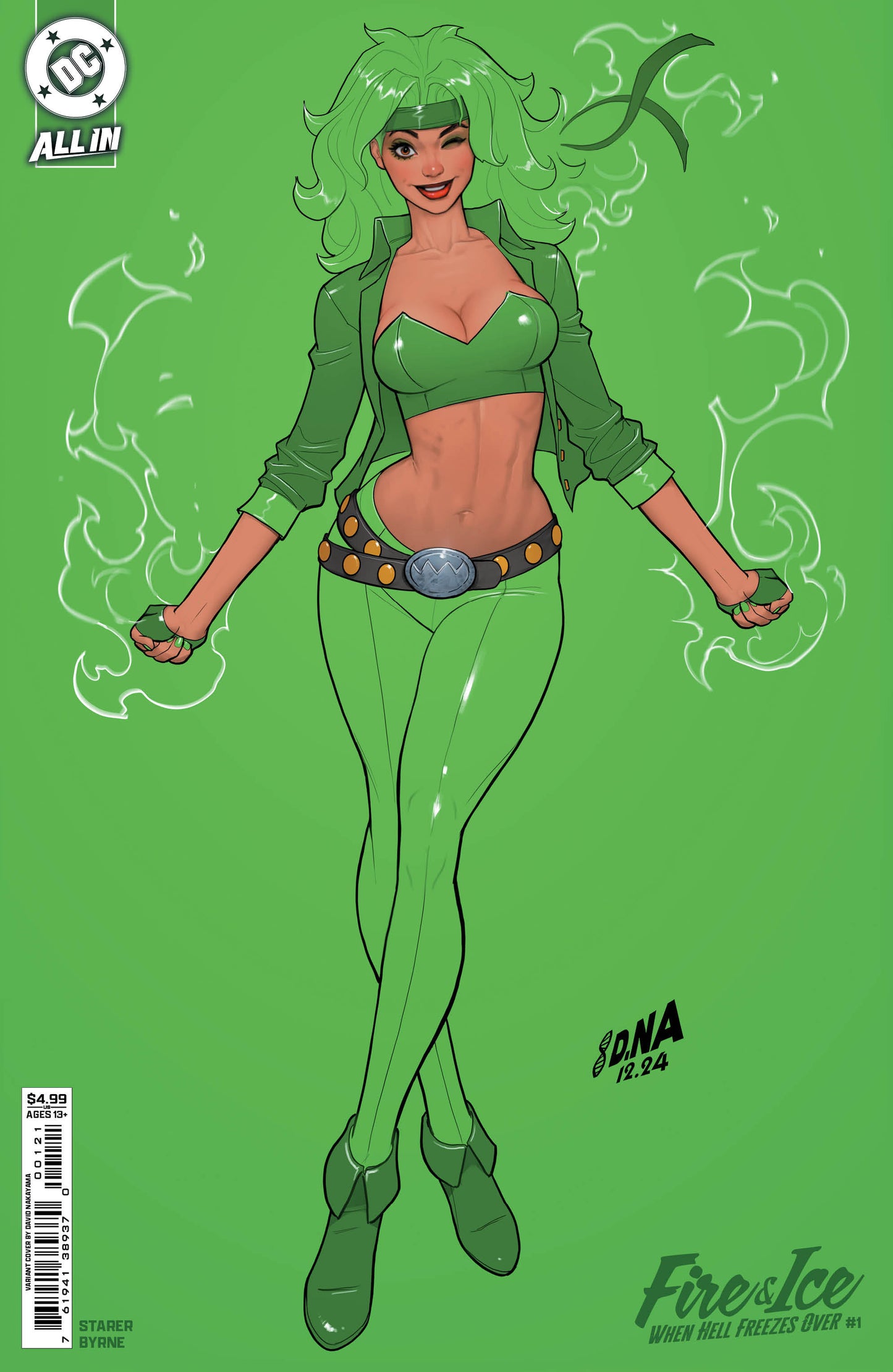 Fire & Ice When Hell Freezes Over #1 (Of 6) B David Nakayama Variant (04/09/2025) Dc