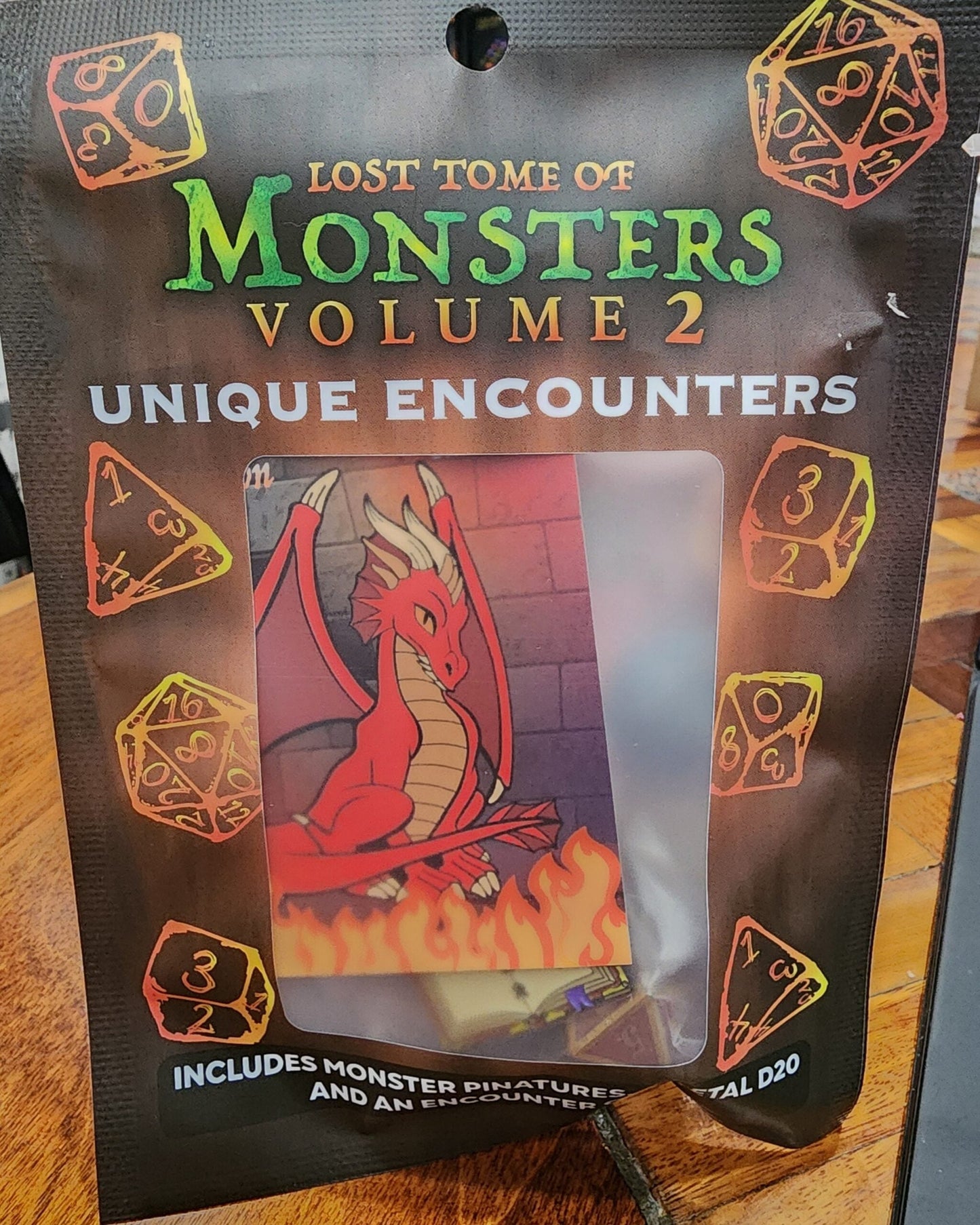 Foam Brain Games: Lost Tome of Monsters - Volume 2 - Unique Encounters - Red Dragon - Golden Apple Comics