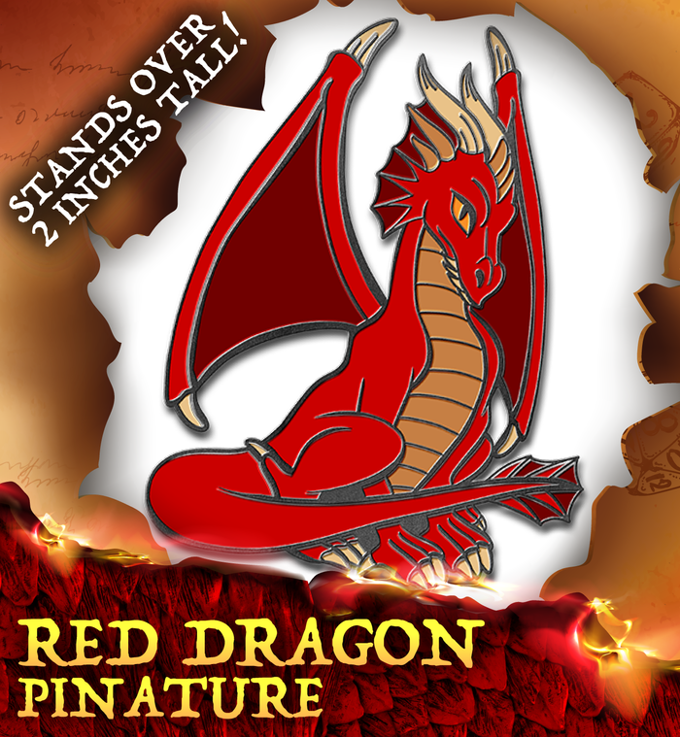 Foam Brain Games: Lost Tome of Monsters - Volume 2 - Unique Encounters - Red Dragon - Golden Apple Comics