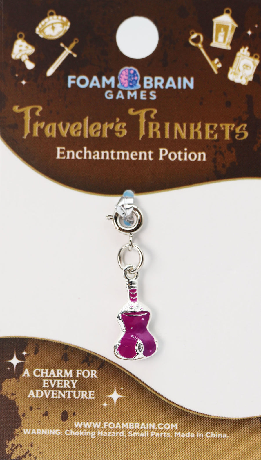 Traveler's Trinkets: Enchantment Potion Charm - Golden Apple Comics