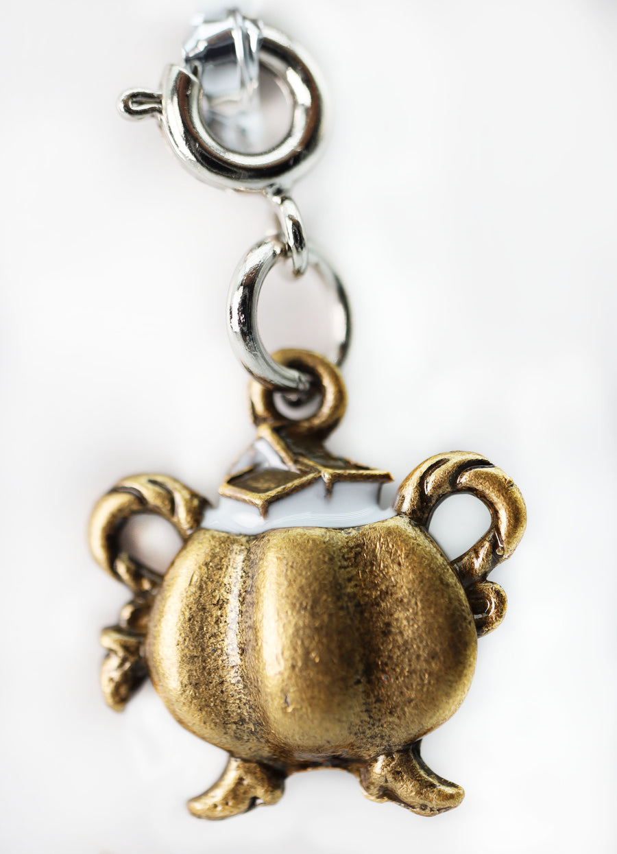 Traveler's Trinkets: Pumpkin Sugar Bowl Charm - Golden Apple Comics