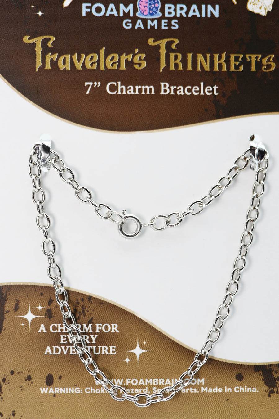 Foam Brain Games: Traveler's Trinkets - Charm Bracelet - 7" - Golden Apple Comics