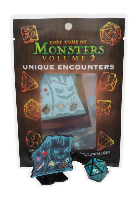 Foam Brain Games: Lost Tome of Monsters - Volume 2 - Unique Encounters - Gelly Cube - Golden Apple Comics
