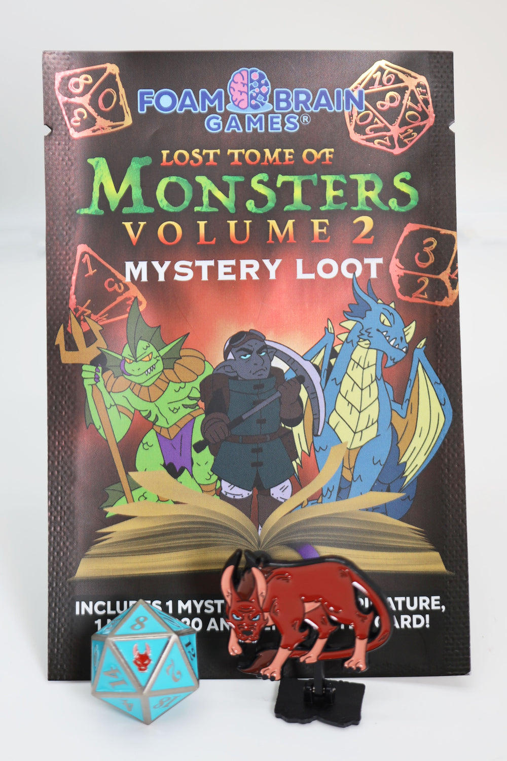 Foam Brain Games: Lost Tome of Monsters - Volume 2 - Mystery Loot - Golden Apple Comics