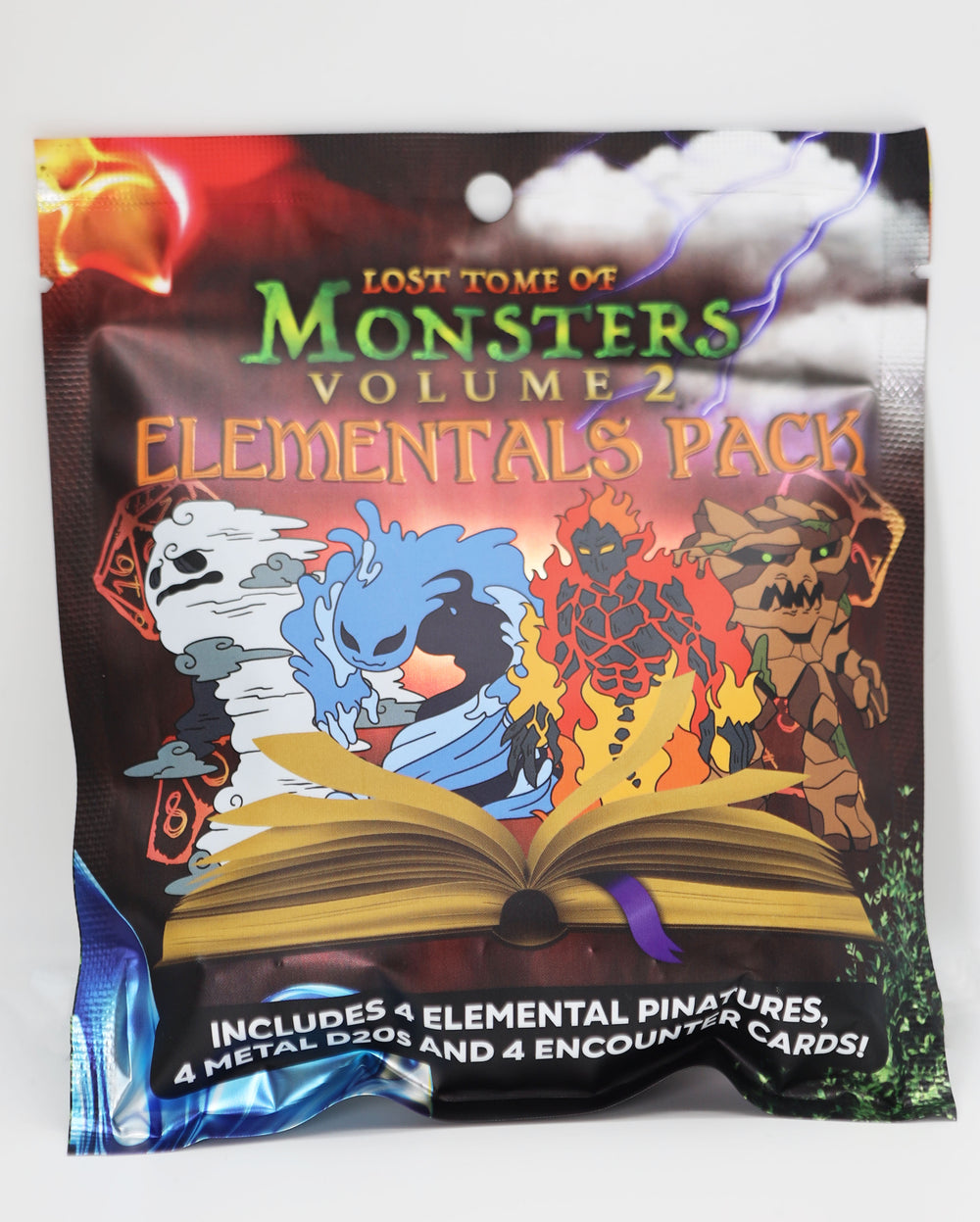 Foam Brain Games: Lost Tome of Monsters - Volume 2 - Elementals Pack - Golden Apple Comics