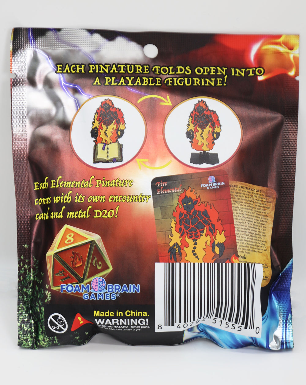 Foam Brain Games: Lost Tome of Monsters - Volume 2 - Elementals Pack - Golden Apple Comics