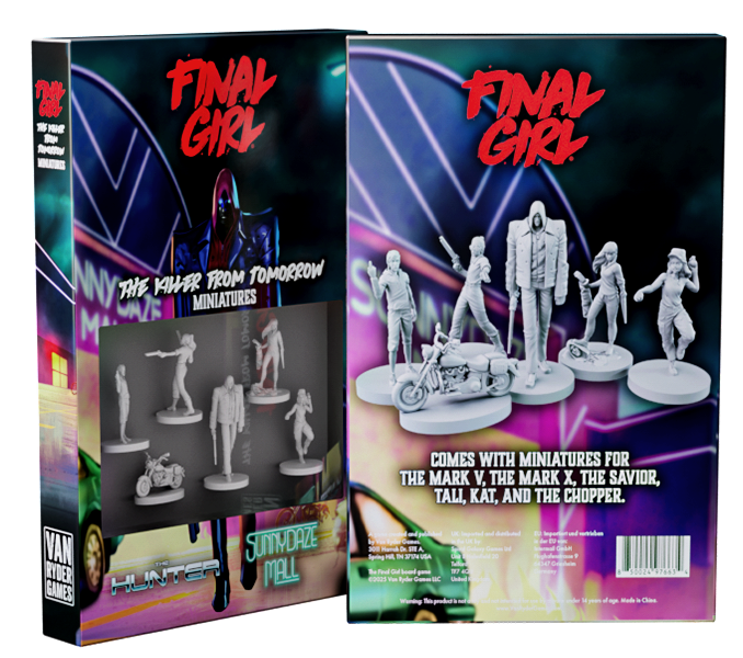 Final Girl: The Killer from Tomorrow - Miniatures - Golden Apple Comics