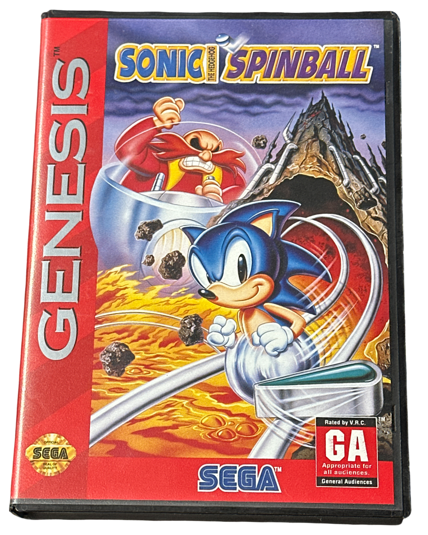 Sonic Spinball - Sega Genesis - Golden Apple Comics