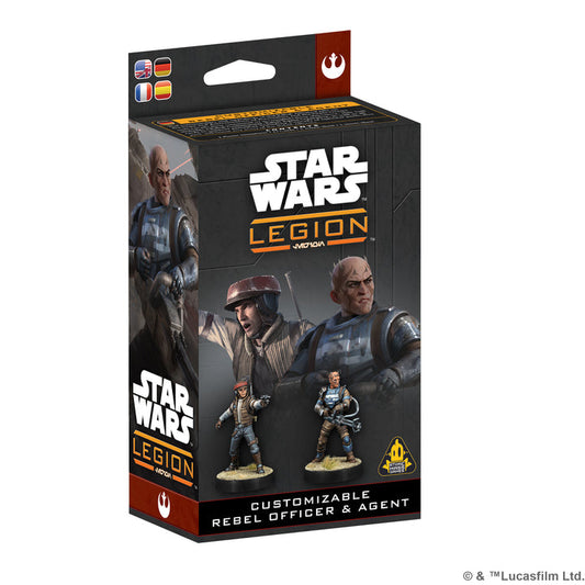 Star Wars Legion: Customizable Rebel Officer & Agent