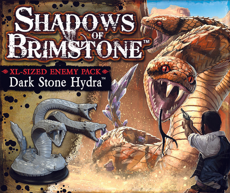 Shadows of Brimstone: Dark Stone Hydra XL Enemy Pack