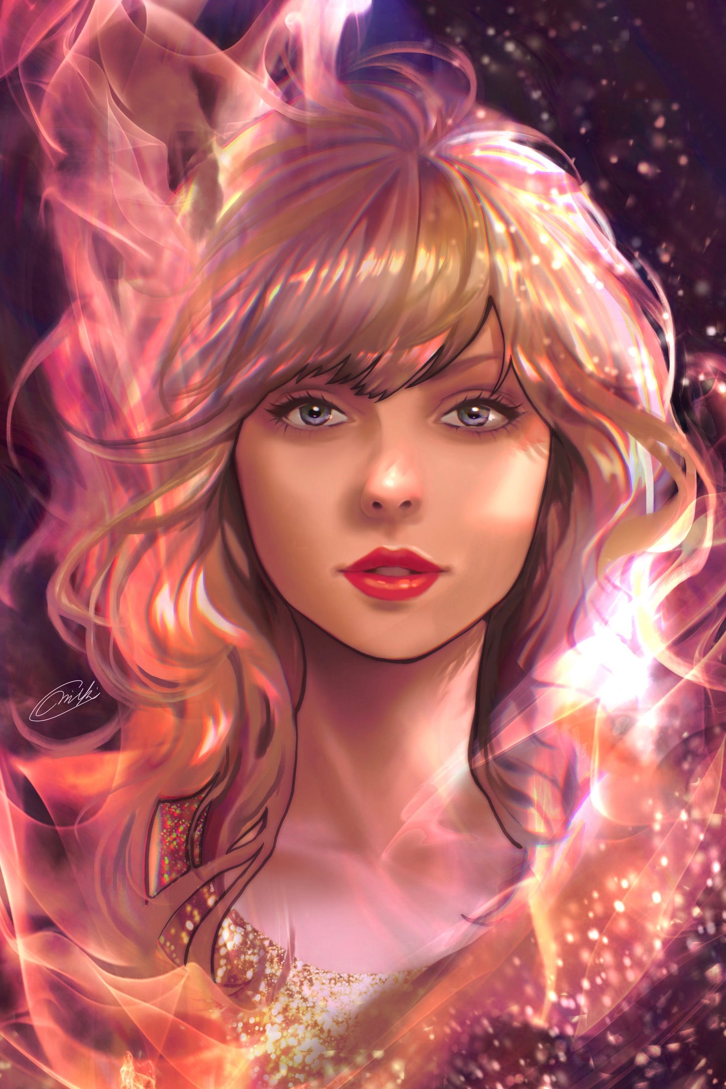 [METAL] FEMALE FORCE TAYLOR SWIFT #2 THE SEQUEL UNKNOWN COMICS MIKI OKAZAKI EXCLUSIVE VIRGIN VAR (05/29/2024) - Golden Apple Comics