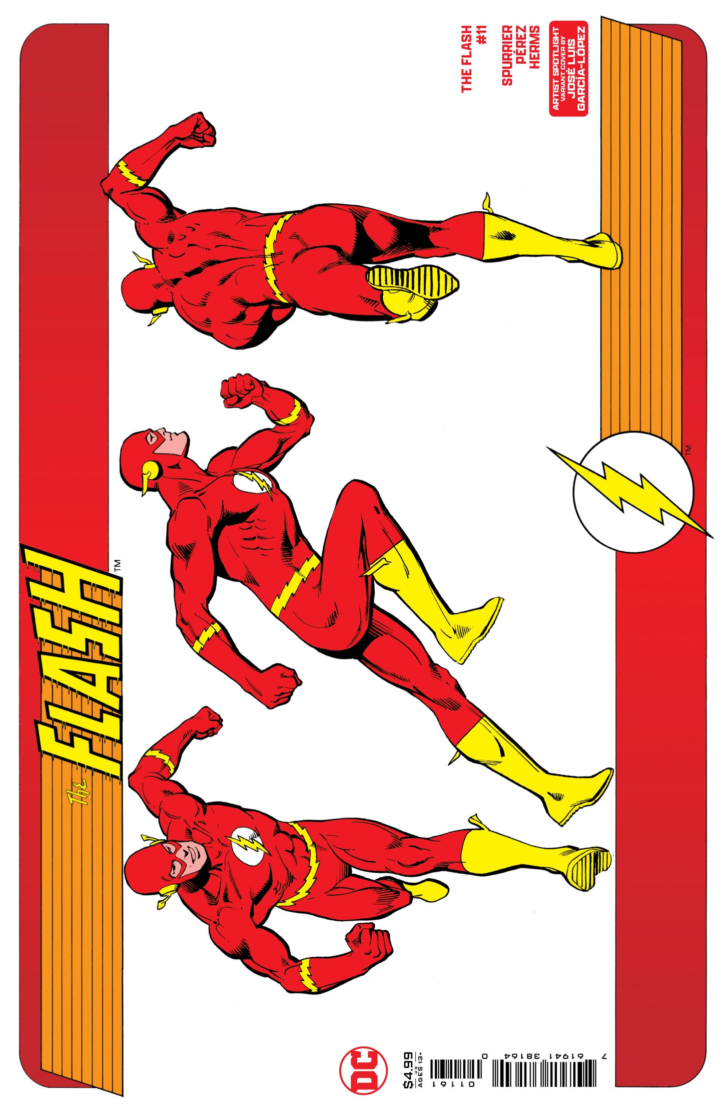 Flash #11 D Jose Luis Garcia-Lopez Artist Spotlight Wraparound Variant (07/24/2024) Dc