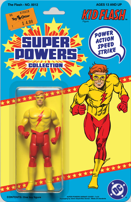 Flash #12 D Jason Geyer Action Figure Dc Super Powers Variant (08/28/2024) DC