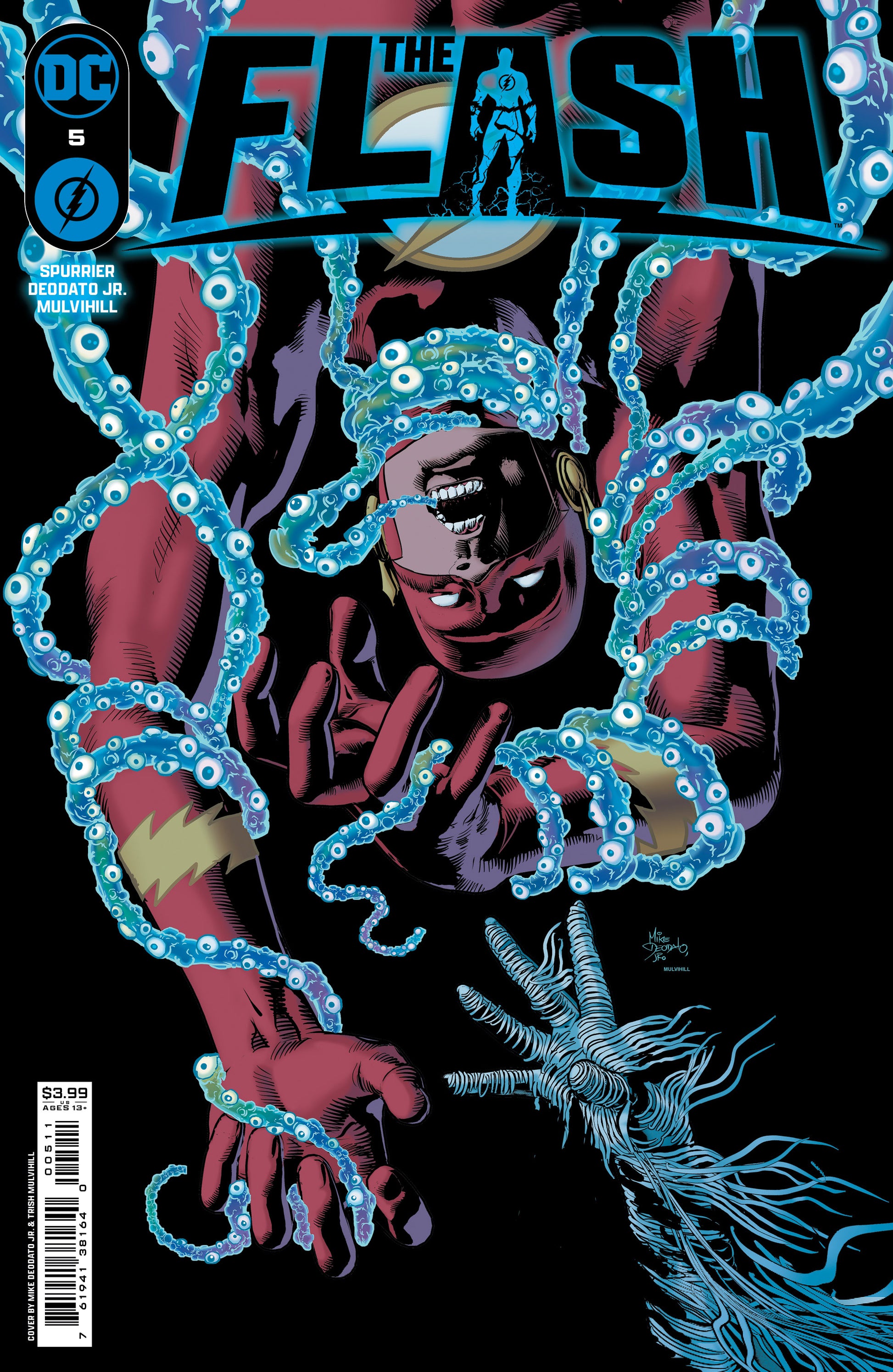 Flash #5 A DC 2024 NM Mike Deodato Jr Si Spurrier Tentacle Bondage - Golden Apple Comics