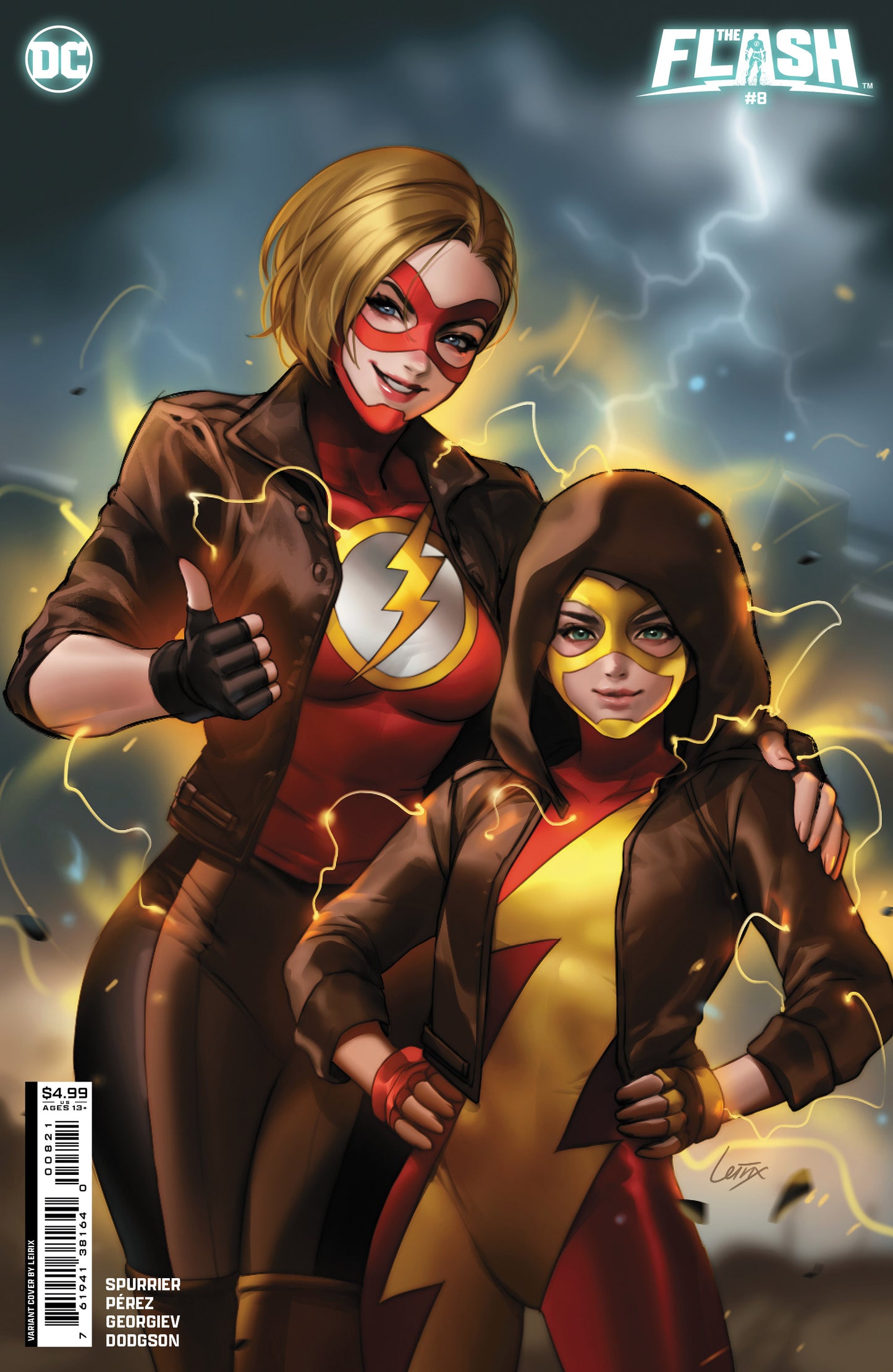 Flash #8 B Lesley Leirix Li Variant (04/23/2024) Dc