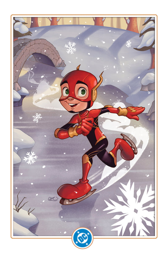 Flash #16 D Chrissie Zullo Dc Winter Wonderland Variant (12/25/2024) Dc