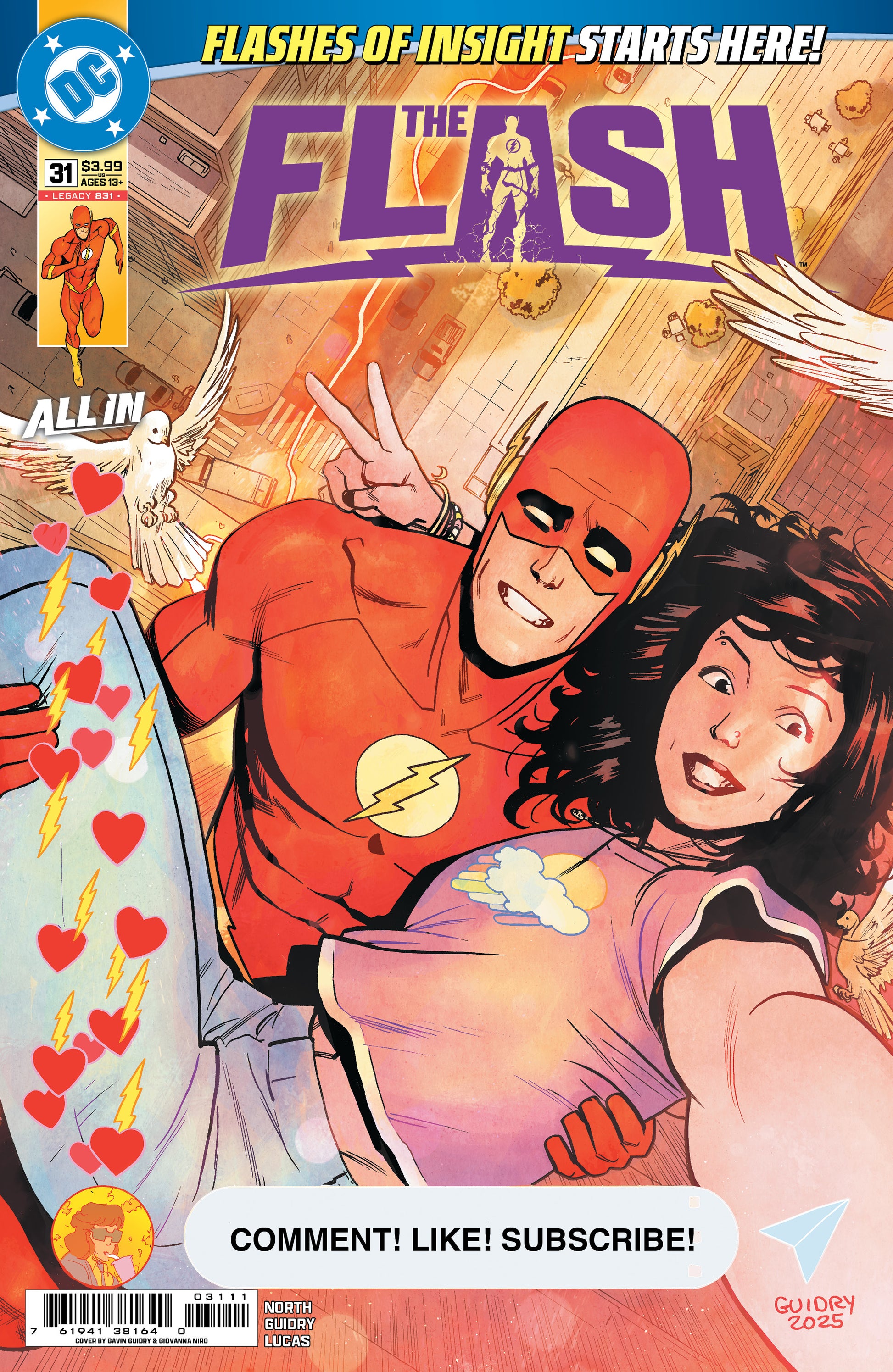 Flash #31 A Gavin Guidry (03/25/2026) Dc - Golden Apple Comics