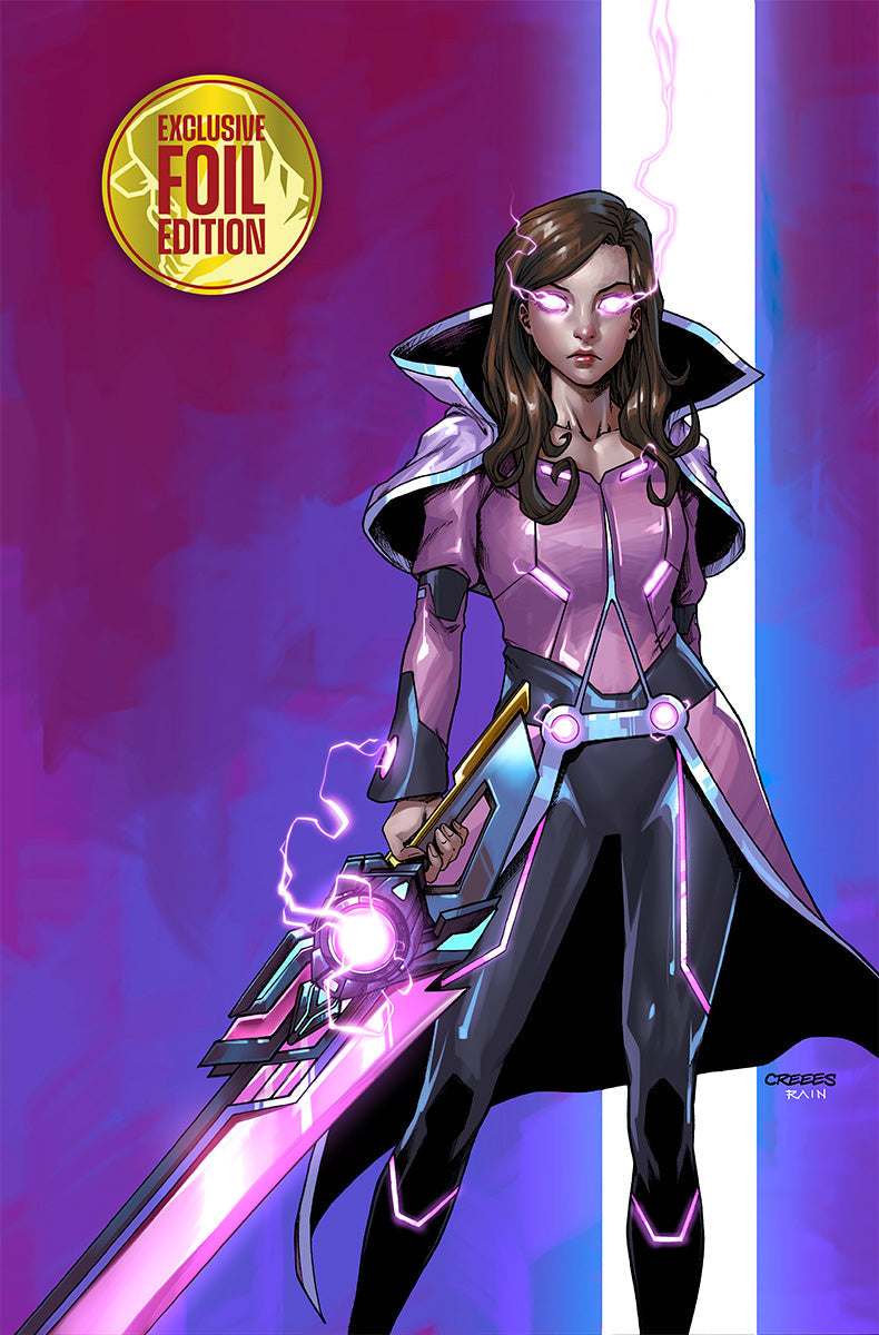 [FOIL] NiFe WARS #1 CREEES NYCC EXCLUSIVE VIRGIN VAR (10/28/2026) - Golden Apple Comics
