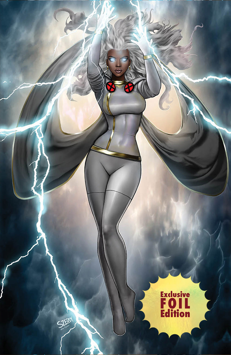 [Signed by Nathan Szerdy] [FOIL] STORM #1 UNKNOWN COMICS NATHAN SZERDY EXCLUSIVE VIRGIN CONVENTION VAR IN STOCK - Golden Apple Comics