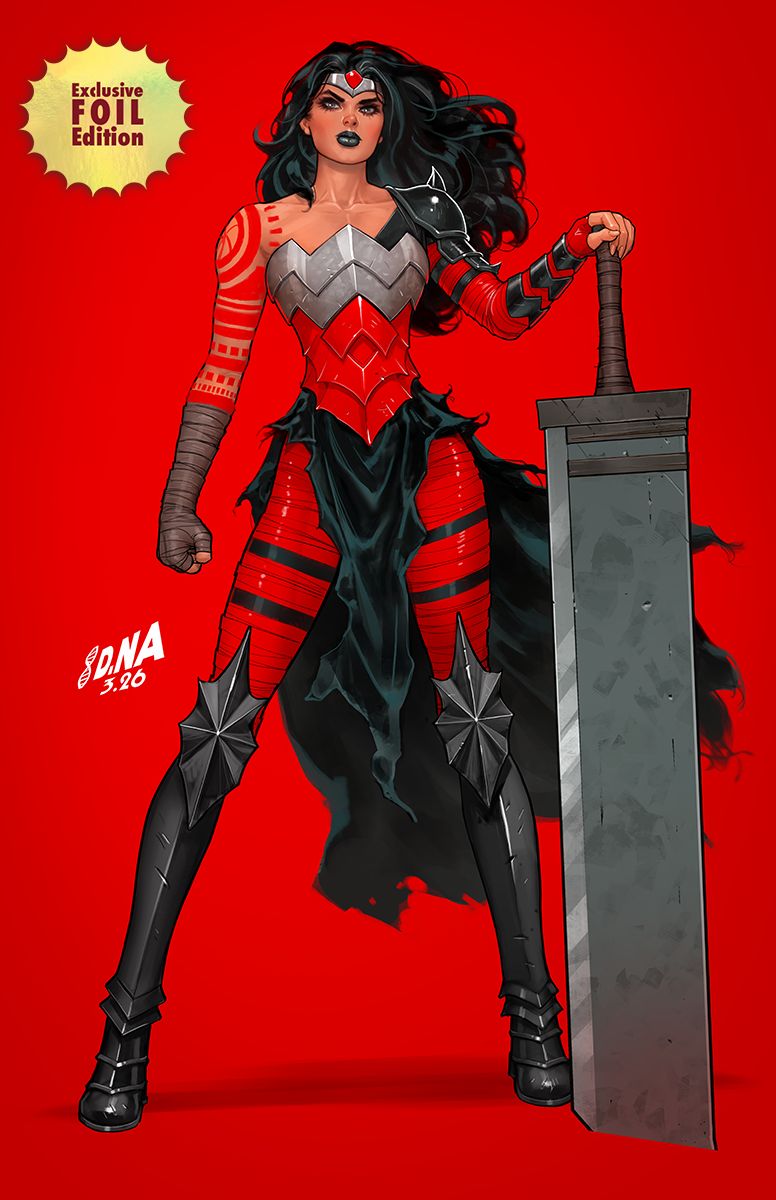 [FOIL] ABSOLUTE WONDER WOMAN #19 DAVID NAKAYAMA EXCLUSIVE VIRGIN VAR (04/22/2026) - Golden Apple Comics