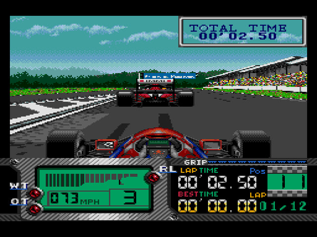 Heavenly Symphony: Formula One World Championship 1993 [Japan Import] (Sega Mega-CD)