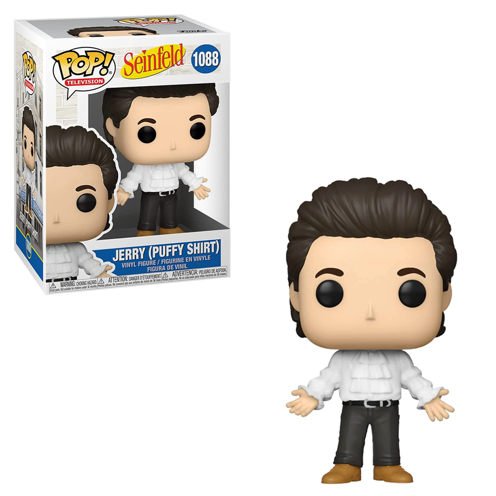 Funko POP! Seinfeld - Jerry with Puffy Shirt Vinyl Figure #1088 - Golden Apple Comics