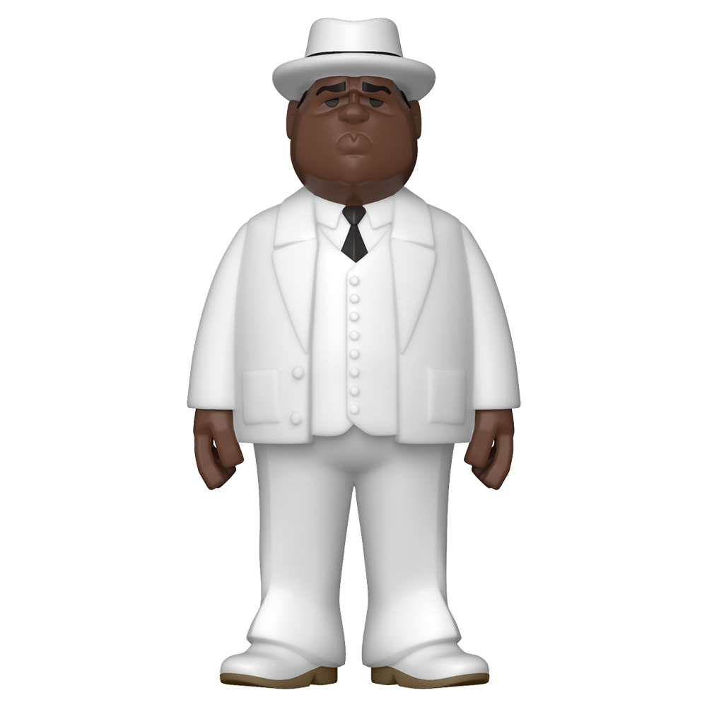 Funko Vinyl GOLD: Music - Biggie Smalls (White Suit) 12-Inch Vinyl Figure - Golden Apple Comics