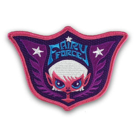 Fairy Force Embroidered Patch: Iron-on