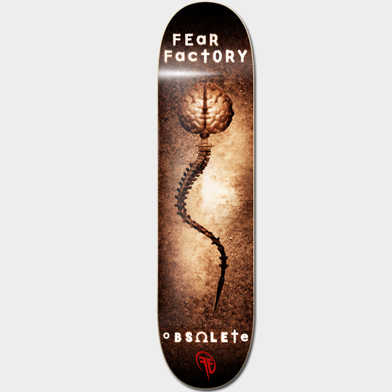 Volatile x Fear Factory - Obsolete Skateboard Deck