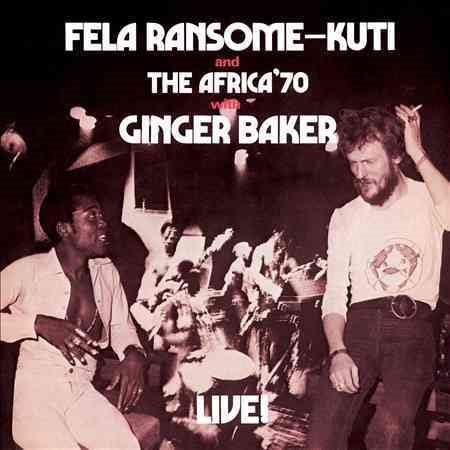 Fela Kuti FELA LIVE WITH GINGER BAKER [Vinyl]