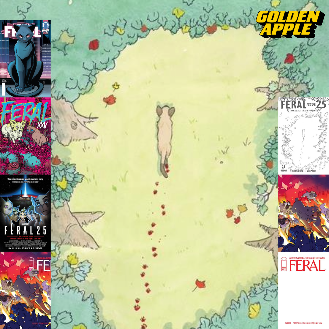 Feral #25 A1 Cover Set Of 8 1:25 1:50 (07/29/2026) Image - Golden Apple Comics