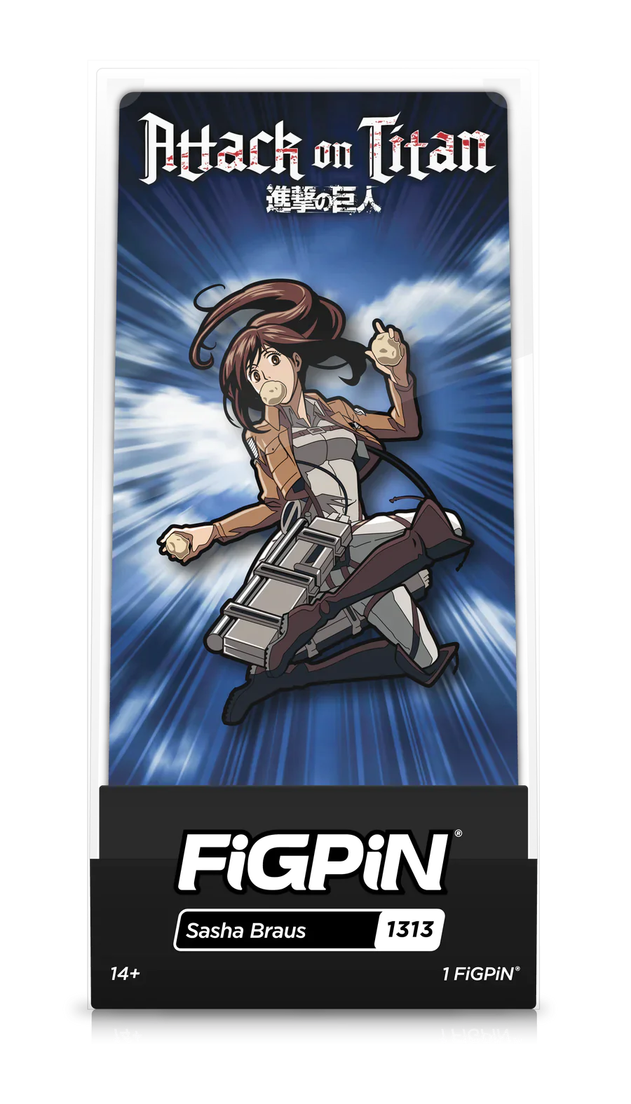 FiGPiN: 1313 Attack On Titan, Sasha Braus Exclusive