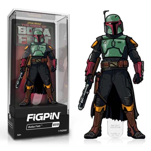 FiGPiN #859 - Star Wars - The Book of Boba Fett  - Boba Fett (Helmet) Enamel Pin