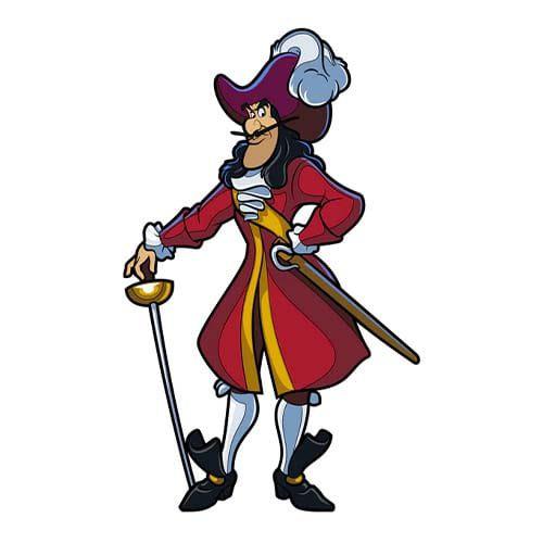 FiGPiN #950 - Disney Villains - Captain Hook Enamel Pin