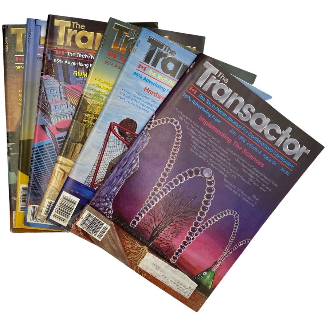 The Transactor Magazine -1986 - Commodore News/Tech Journal | Golden ...