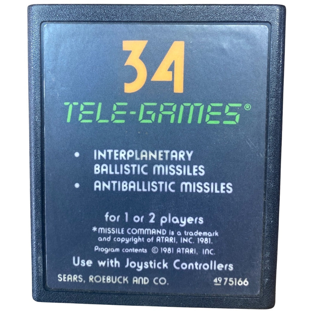 Missile Command - Atari 2600