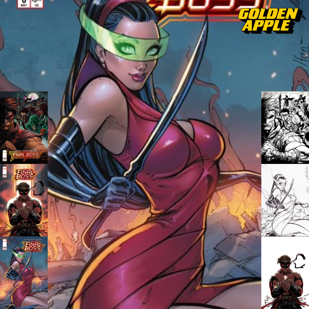 Final Boss #6 A1 Cover Set Of 6 1:25 1:50 1:100 (05/27/2026) Image - Golden Apple Comics